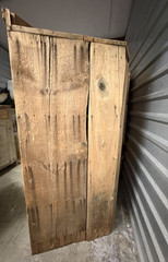 Antique Primitive Corner Cupboard Original Paint 48″ x 64.5″ Found in Atlanta