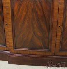 L55667: HENKEL HARRIS #2368 Mahogany 4 Door Breakfront