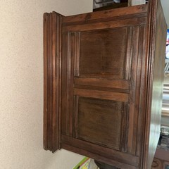 Antique Spool Cabinet with 4 Drawers
