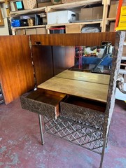 Authentic Maitland-Smith Vintage Elephant Bar Cabinet