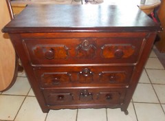 Solid Walnut Washstand / Cabinet (DR10)