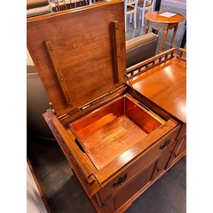 Sprague & Carleton Solid Rock Maple Dry Sink – Rare 1950s Keene, NH Cabinet