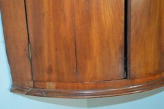 Corner Cupboard Mahogany English Georgian Period (C. 1790)