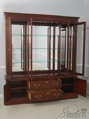 71360: PENNSYLVANIA HOUSE Cherry China Cabinet Breakfront