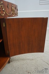 L65314: JOHN WIDDICOMB Neoclassical Ebonized Top Commode Cabinet