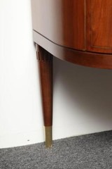 Paolo Buffa Unique Marquetry Liquor Cabinet by Serafino Arrighi, Italy, 1955