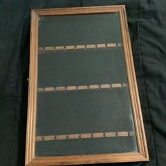 Vintage Spoon Display Cabinet