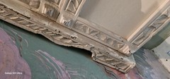 Antique Carved Wooden Hutch Cabinet Castle Style Rococo/Baroque Italian/French ?