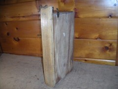 Vintage Handmade Wooden Hanging Cabinet / 1920’s – 30’s / American Chestnut Wood