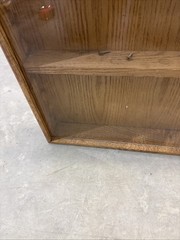 VTG WOODEN DISPLAY CABINET FOR A COUNTERTOP OR HANG MERCANTILE SHOWCASE 🔥