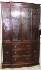 R Way Chinawood and Glass 74 * 44 1/2* 16 in.