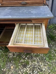 Antique Hooser Cabinet Kitchen Cabinet 67”x40”x24” Local Pick Up