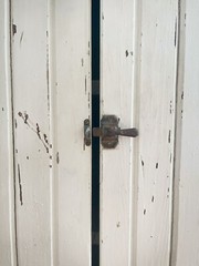 Primitive Antique Early American Kitchen Cabinet