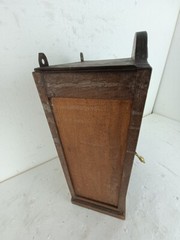 Antique Medicine cabinet Apothecary Antique Oval Mirror Carved Wood lovely barn