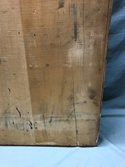 VTG Oak Double Door Bookcase Doctors Medicine Cabinet 20×43 Old 1502-25B