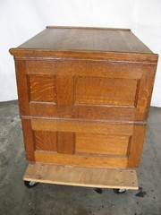 VINTAGE ANTIQUE QUARTER SAWN 4 DRAWERS OAK FILE CABINET EARLY 1900’S