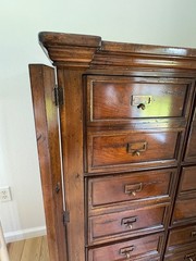Beautiful Large Solid Wood Antique-Style File Cabinets