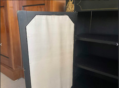 Vintage Regency Style Two-Door Side Cabinet—A Pair