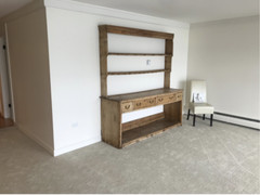 Antique Irish Pine Hutch