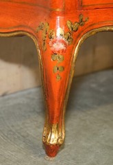 STUNNING 1920’S VINTAGE CHINESE CHINOISERIE GEISHA GIRLS LACQUER SIDE CABINET