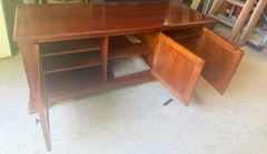 Large Cherrywood Wine/Bar Cabinet