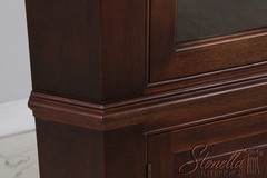 F71051: STICKLEY Chippendale Mahogany Corner China Cabinet