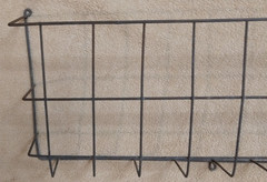 Vintage Sellers / Hoosier Cabinet Cookbook Holder Metal Wire Rack Antique 19×8