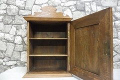 Antique German Wall Cabinet Medicine Cabinet Hanging Cabinet around 1900