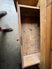 19th Century Piece Irish Pine Cupboard