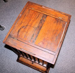 Antique Oak Spool Cabinet – Clark’s ONT – Country Store Spool Cabinet