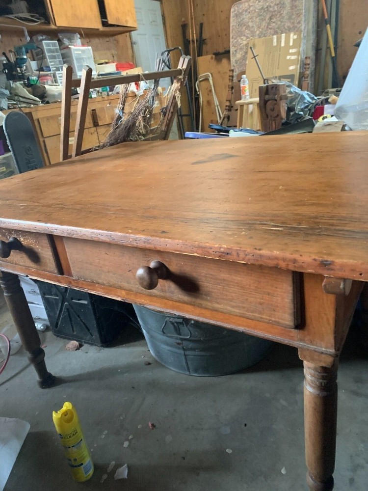 Antique Bakers Table