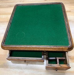Antique Oak Harvard Co. Dental Desk Top Instrument Cabinet Canton OH c 1908-1920