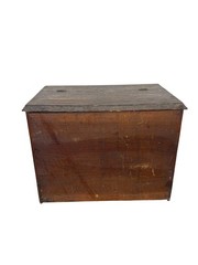 Antique Oak Apothecary Doctor travel cabinet with equipment 1890 medical