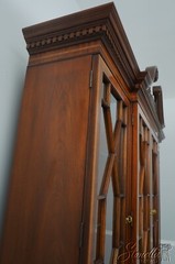 65285EC: COUNCILL CRAFTSMEN Highly Mahogany Breakfront