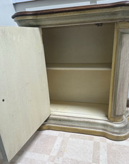 Drexel French Provincial Et Cetera Narrow Side Cabinet Console large nightstand