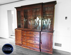 Vintage Custom Monumental Breakfront Cabinet – Fb-6226a