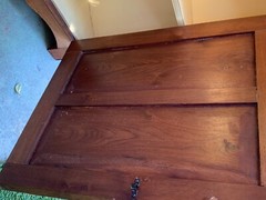 antique corner cabinet 1800’s primitive American unbranded large one piece 