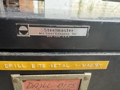 Vintage Steelmaster 30 Drawer Cabinet And Cole 27 Drawer Cabinet Combo