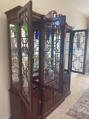 CHERRY FINISHED CHINA CABINET