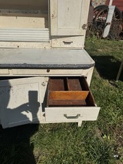 Antique Hooser Style Cabinet Kitchen Cabinet 48”x69”x26” Local Pick Up