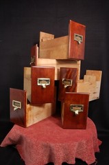Turn of the century 6 drawers Railroad, Traction, Individuals, Utilities Bond De