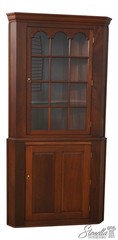 62351: BARTLEY Henry Ford Collection Mahogany Corner Cabinet