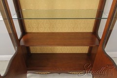 58591: French Louis XV High Quality Ormolu Mounted Display Cabinet