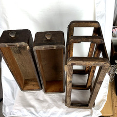 Oak Treadle Sewing Machine 2 Drawer Storage Cabinet With Frame Vintage Wood