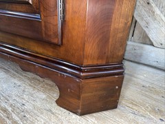Statton Chippendale Style Solid Cherry Corner Cabinet with Keys