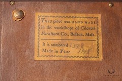 Charak Georgian Style Mahogany Hand Crafted Breakfront