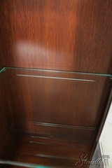 L55667: HENKEL HARRIS #2368 Mahogany 4 Door Breakfront