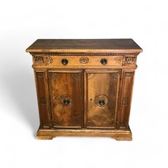 Carved 19th Century Italian Cabinet / Credenza