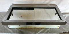 VTG 1960’s Deco Metal Chrome 11X24 Mirrored Recessed Cabinet Old 319-26B