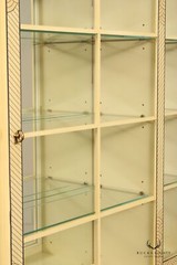 Drexel ‘Et Cetera’ Chinoiserie Decorated Breakfront China Cabinet